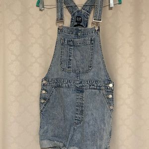 GAP Denim Overall Shorts